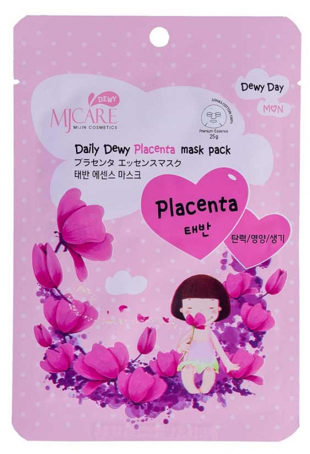 

Маска для лица Mijin Placenta, 25 г