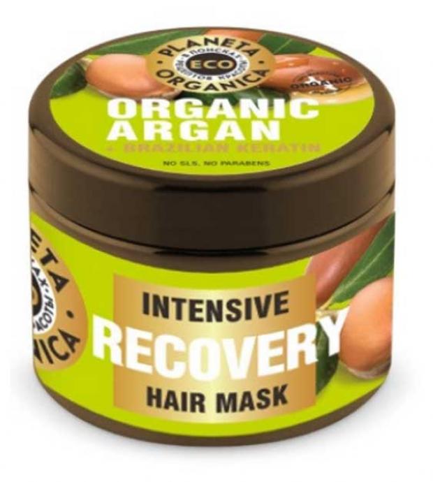 

Маска для волос Planeta Organica Argan Brazilian Keratin, 500 мл