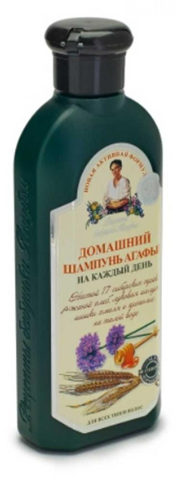 

Шампунь для волос «Рецепты бабушки Агафьи» Домашний для всех типов волос, 350 мл