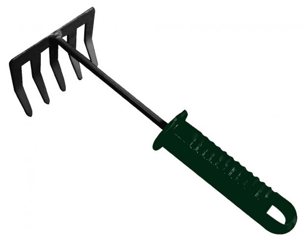 Грабли Garden Star малые 5 зубьев 24х88 см 46₽