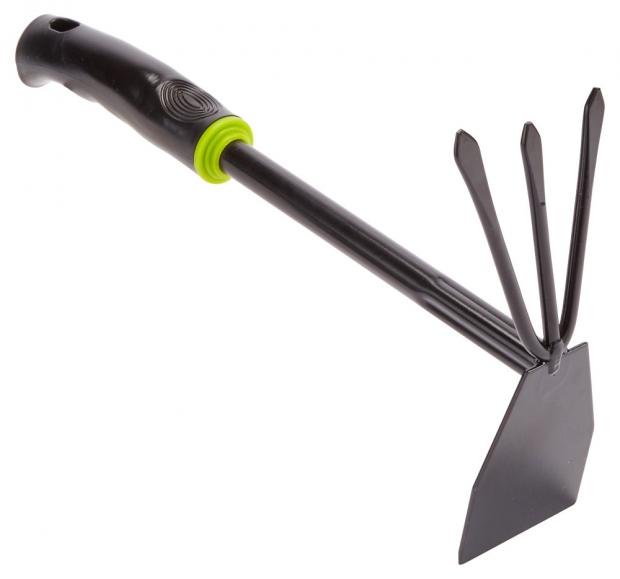 Разрыхлитель-мотыжка Garden Star 2 в 1 стальной 32х18 см 116₽