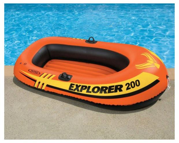

Лодка надувная INTEX EXPLORER 200 до 95 кг, 27х9х31 см