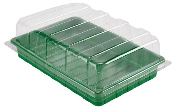 

Мини-парник Garden Star 33х21х10 см, 24 ячейки