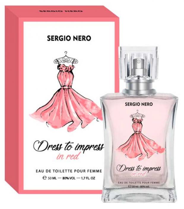 Tуалетная вода Sergio Nero Dress Impress Red, 50 мл