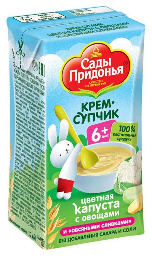 

Пюре «Сады Придонья» капуста кабачки картофель с овсяными сливками с 6 мес., 125 г