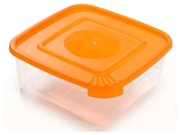 Контейнер для СВЧ Полимербыт Каскад квадратный 07 л 19₽