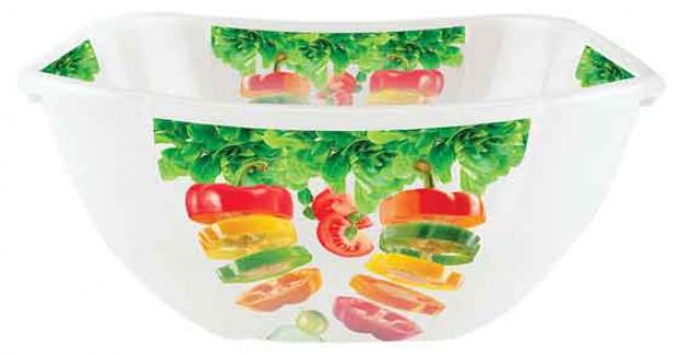 Миска Phibo с декором 3 л 135₽