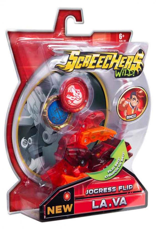

Машинка-трансформер Screechers Wild Вейв л5