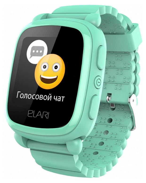 

Часы детские Elari Kid Phone 2 с GPS трекером зеленые
