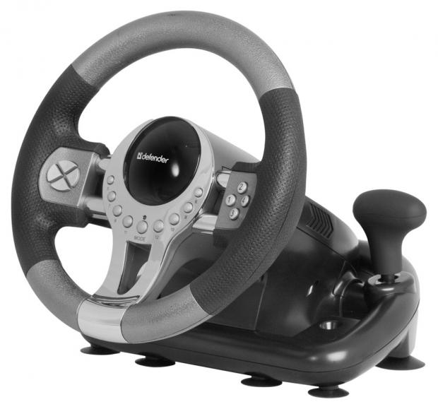 

Игровой руль Defender Forsage GTR USB