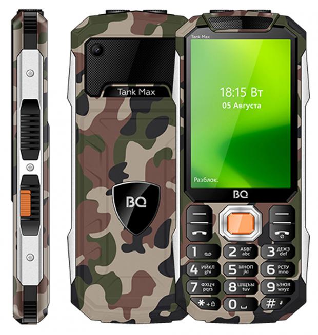 

Сотовый телефон BQ 3586 Tank Max Camouflage