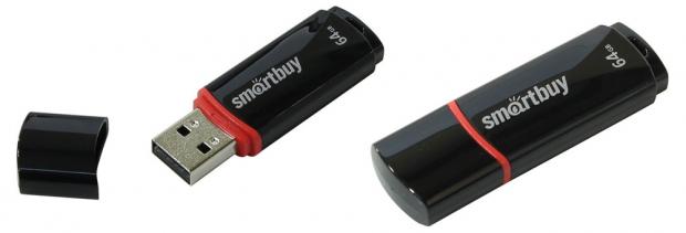 

Флешка SmartBuy Crown 64 Гб черный
