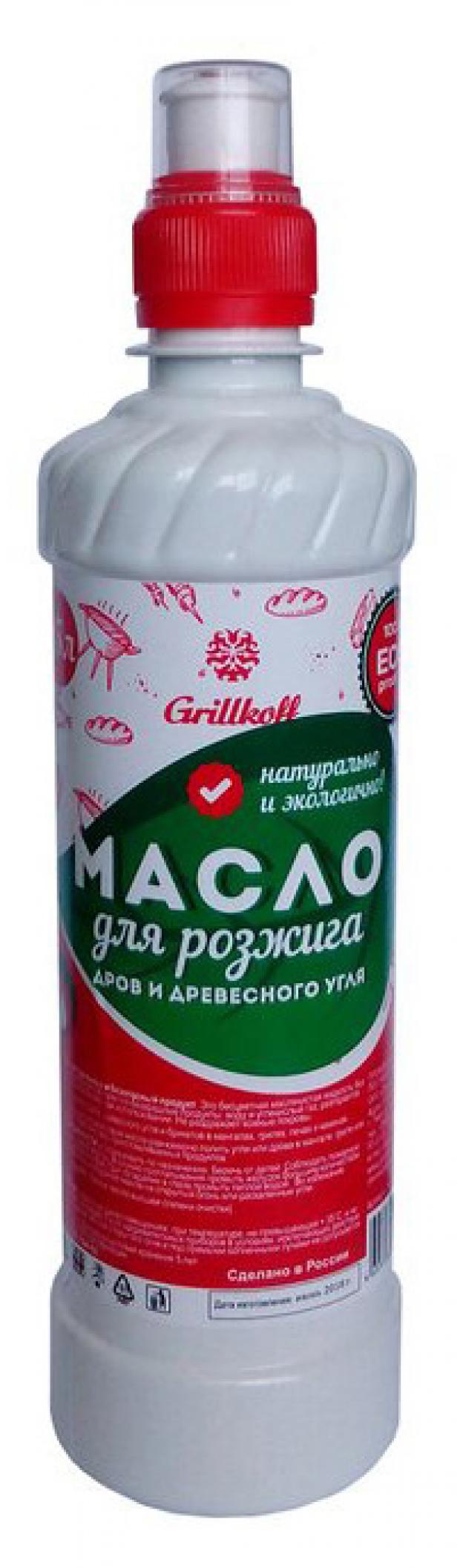 

Масло для розжига Grilkoff, 500 мл