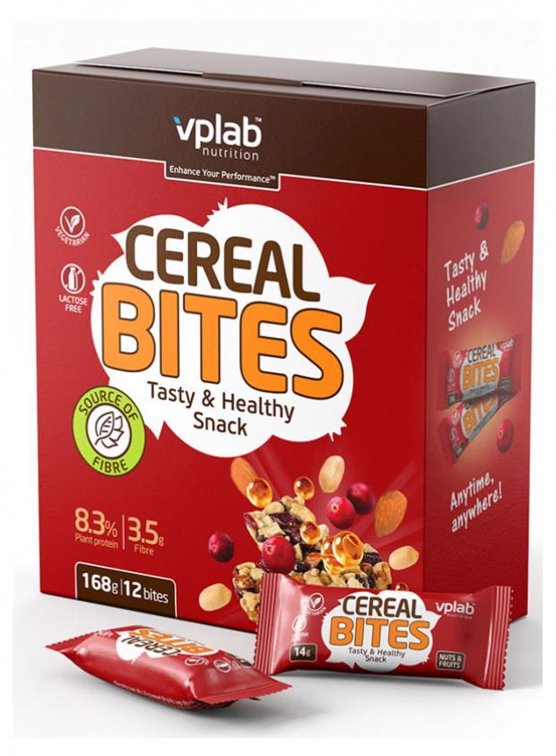 

Батончик VPLab Cereal Bites, 168 г