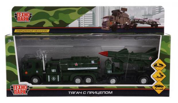 

Машина металлическая «Технопарк» Тягач с прицепом, 26 см