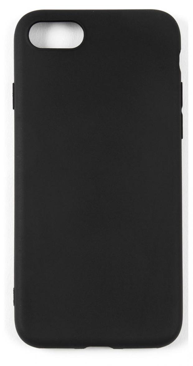 

Чехол mObility для iPhone 7/8 soft touch черный