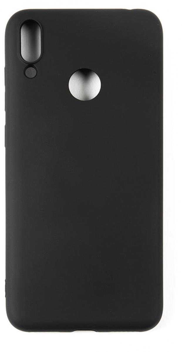 

Чехол mObility для Huawei Y7 2019 soft touch черный
