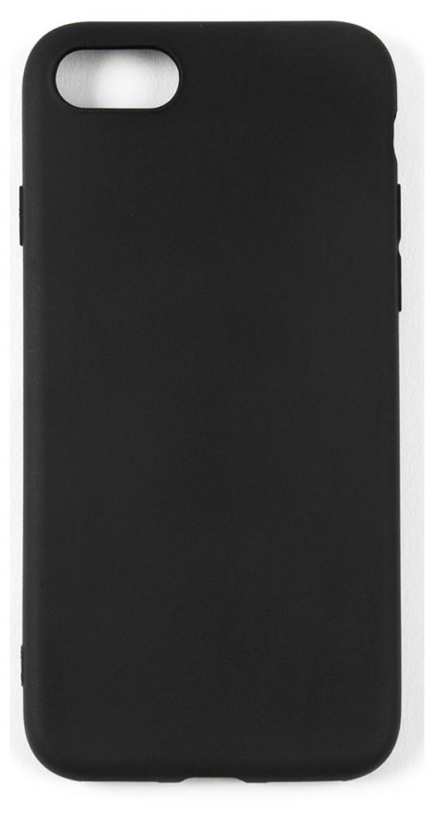 

Чехол mObility для iPhone SE(2020) soft touch черный