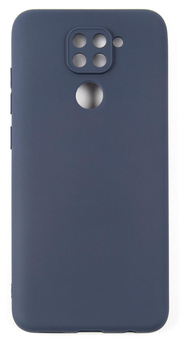 

Чехол mObility для Xiaomi Redmi Note 9 soft touch синий