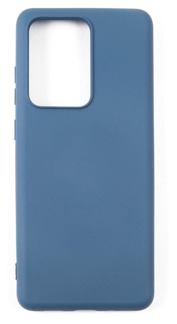 

Чехол mObility для Samsung Galaxy S20 Ultra soft touch синий