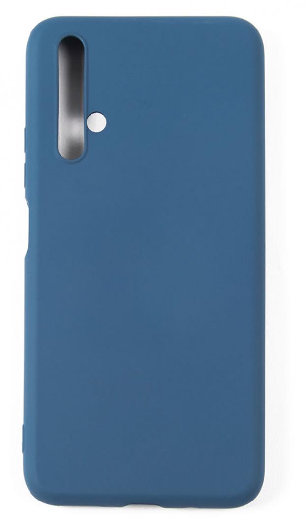 

Чехол mObility для Huawei Honor 20/Nova 5T soft touch синий