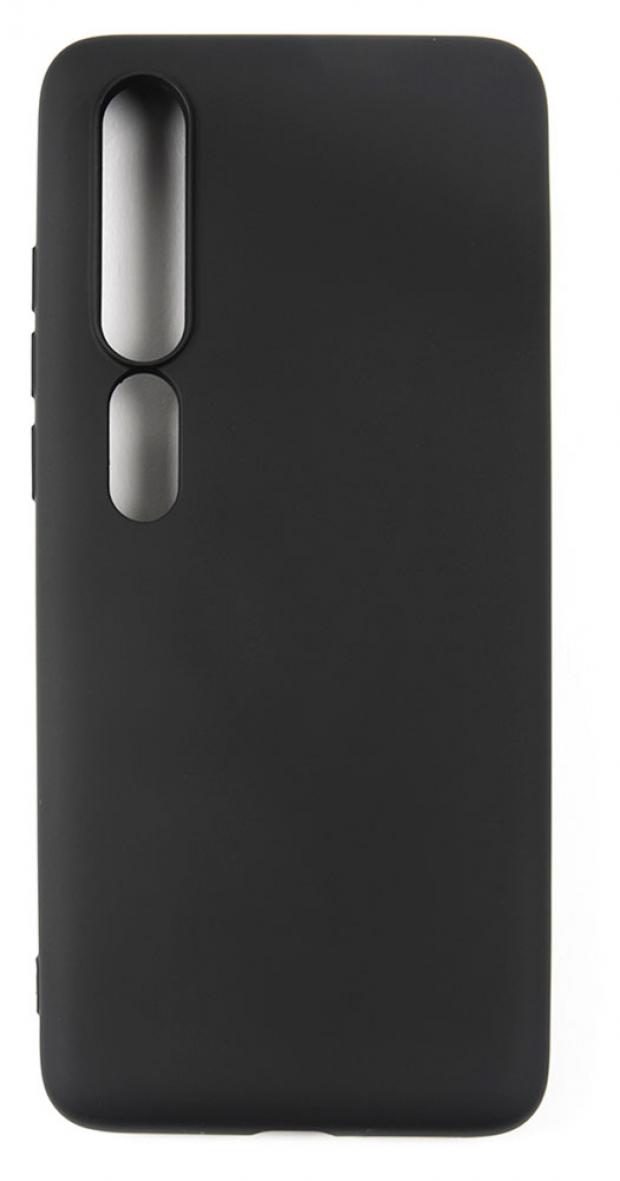 

Чехол mObility для Xiaomi Mi 10 Pro soft touch черный