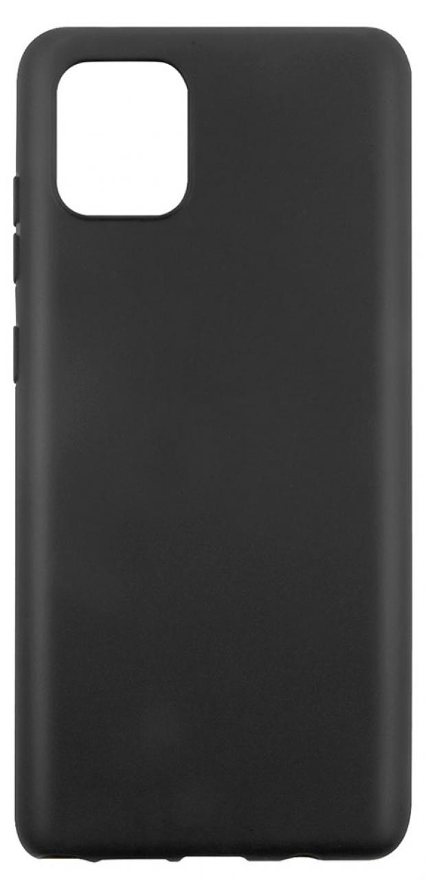 

Чехол mObility для Samsung Galaxy Note 10 Lite soft touch черный