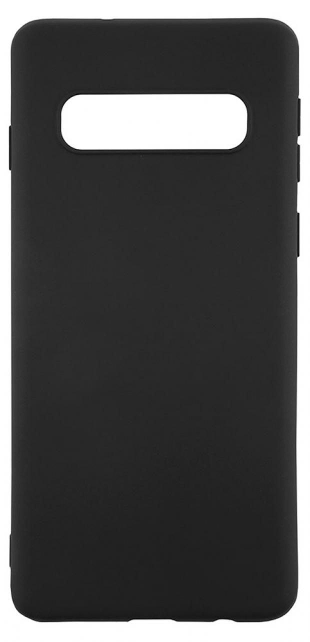 

Чехол mObility для Samsung Galaxy S10 soft touch черный