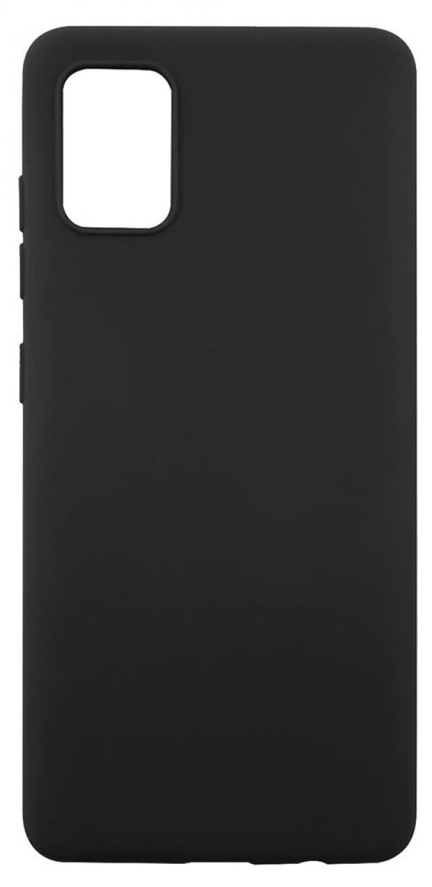 

Чехол mObility для Samsung Galaxy A51 soft touch черный