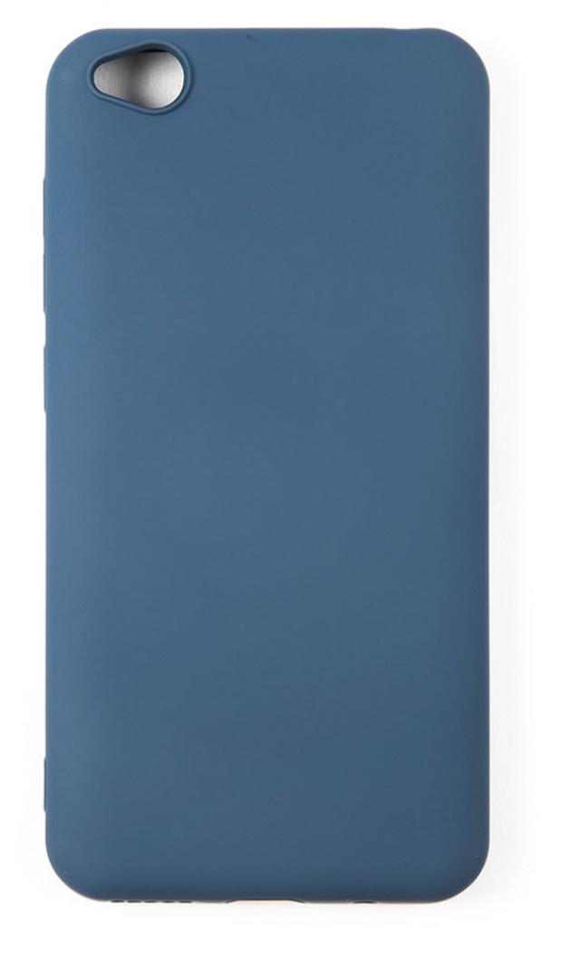 

Чехол mObility для Xiaomi Redmi Go soft touch синий