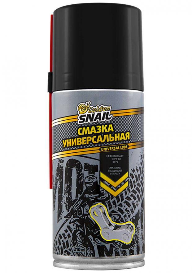 

Смазка универсальная Golden Snail MOTO, 210 мл