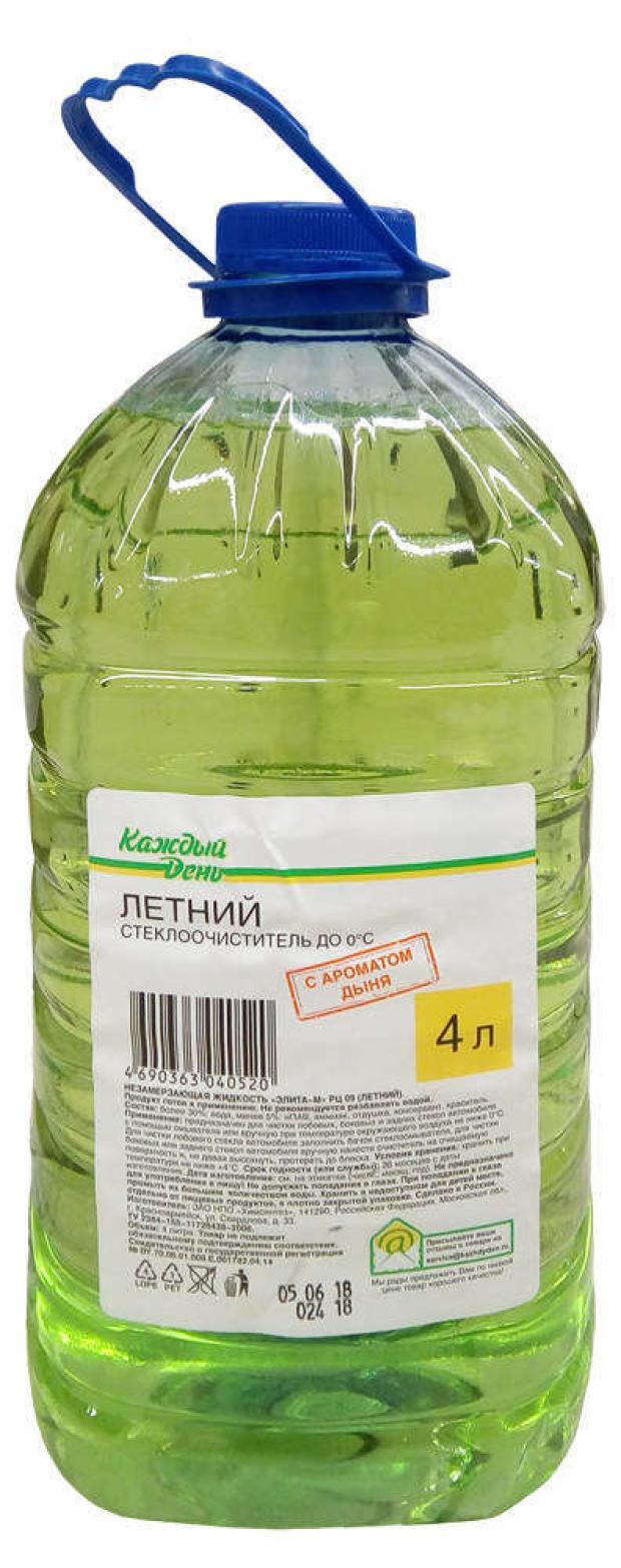 Жидкость стеклоомывателя Каждый день летняя 4 л 55₽