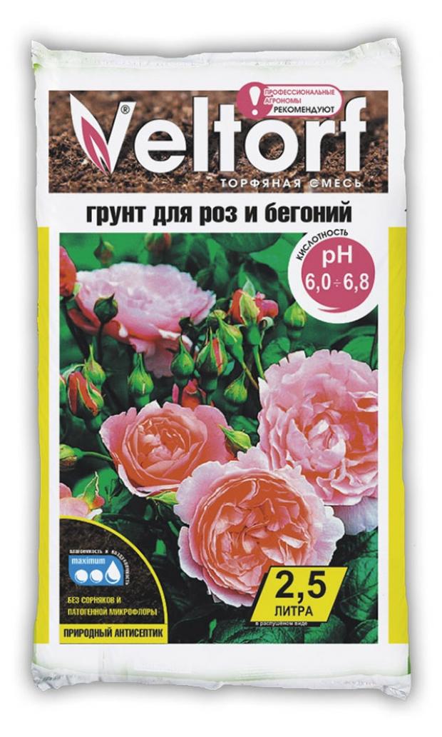 

Грунт для роз и бегоний Veltorf, 2,5 л