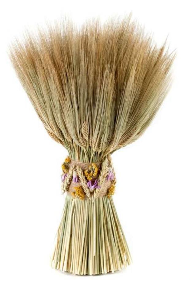 Сухой букет Домашняя кухня Снопик из колосовых культур 45 см 183₽