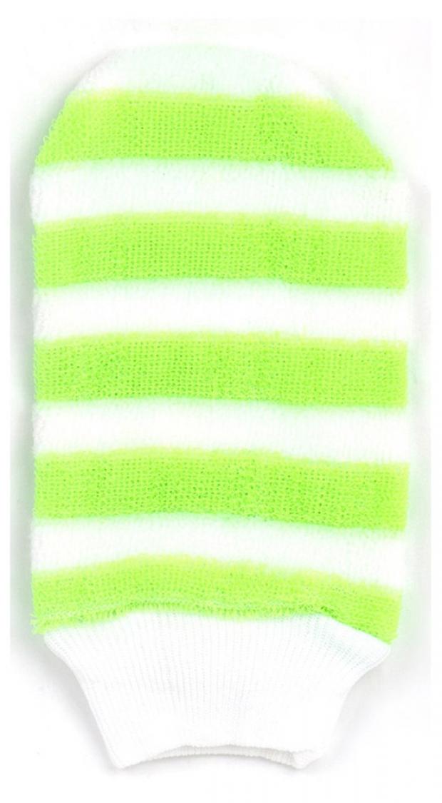 Рукавица массажная OBSI в полоску 64₽