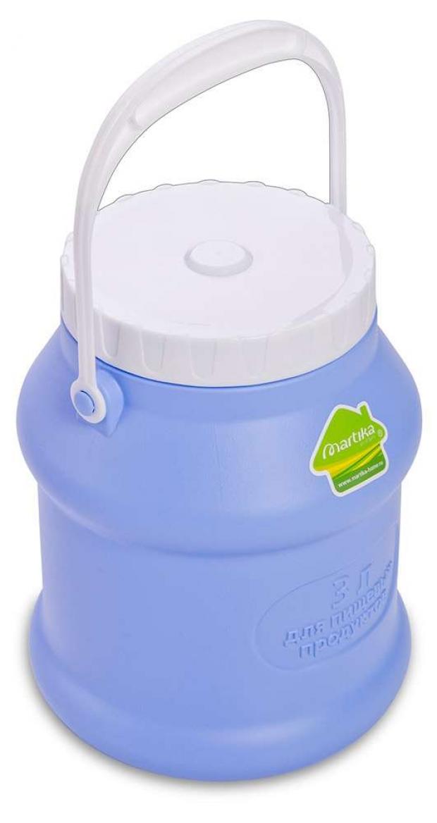 Бидон Martika пищевой пластиковый фиолетовый 3 л 123₽