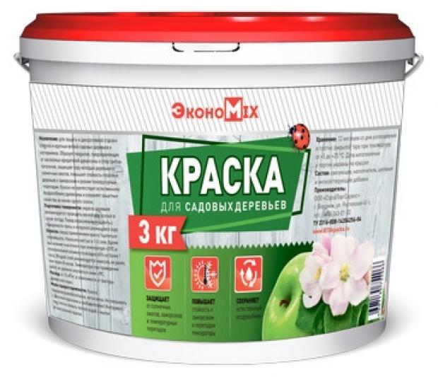 

Краска «ЭконоMix» для садовых деревьев, 3 кг