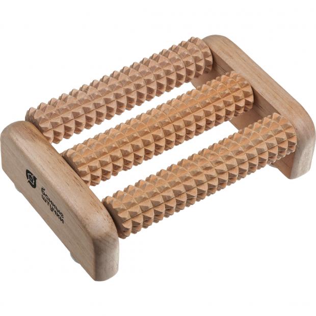 Массажер деревянный для ног Банные штучки 14х9х45 см 326₽