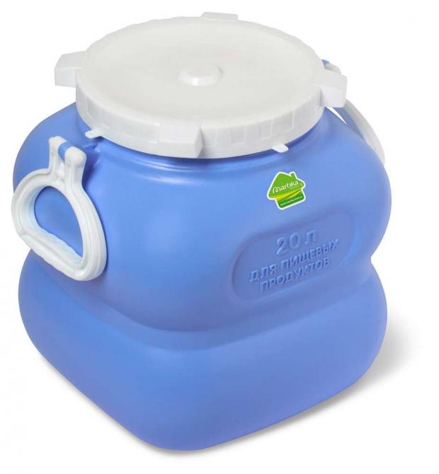 Фляга Martika пищевая с ручками пластиковая фиолетовая 20 л 439₽