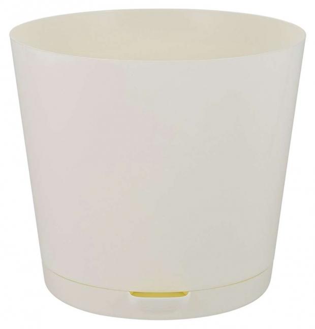 

Горшок InGreen Easy Grow сливочный Ø16 см