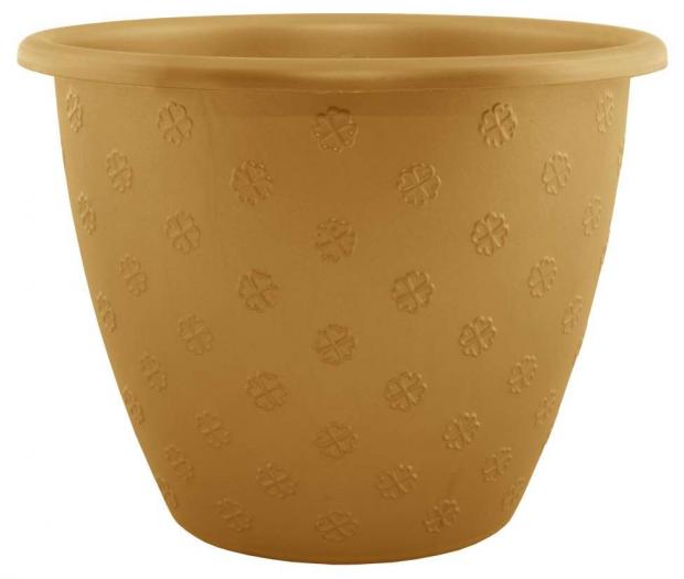 

Вазон «Алеана» Верона пластиковый бронзовый Ø18 см