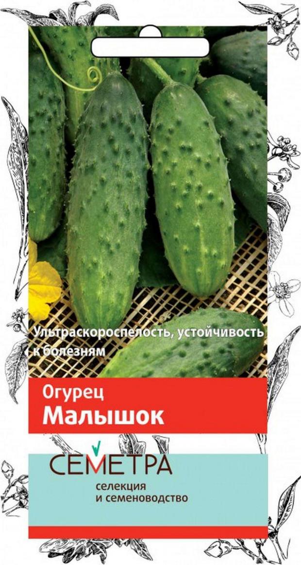 

Семена Огурец «Поиск» Малышок, 0.5 г