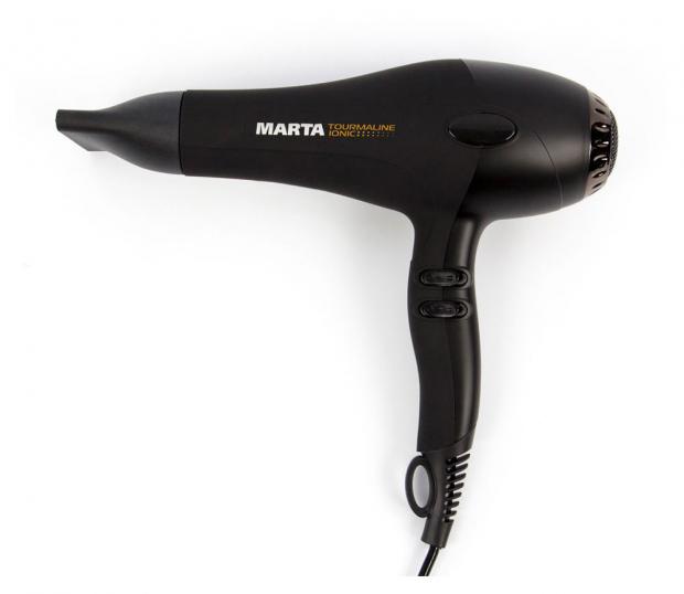 Фен Marta MT-1428 черный гранит 900₽