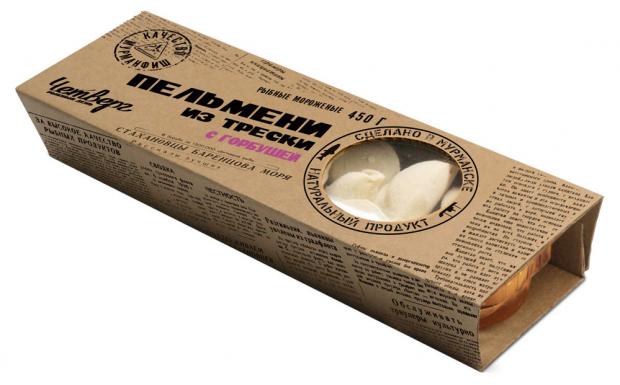 

Пельмени рыбные «Четверг» из трески с горбушей мороженые, 450 г