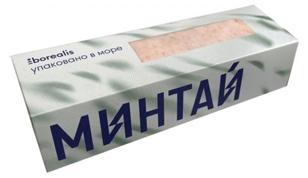 

Минтай свежемороженный Borealis фарш блочный, 600 г