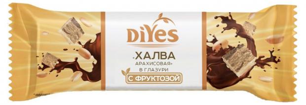 

Батончик DiYes глазированный халва арахисовая на фруктозе, 60 г