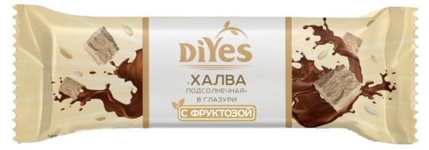 

Батончик DiYes глазированный халва подсолнечная на фруктозе, 60 г