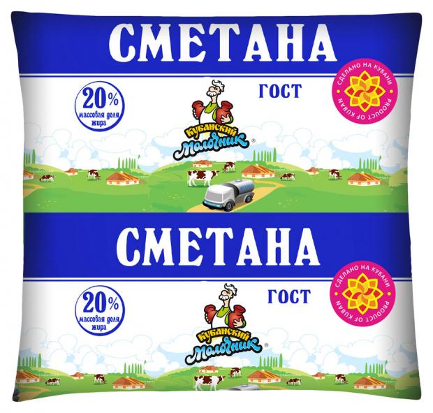 

Сметана «Кубанский молочник» 20%, 450 г