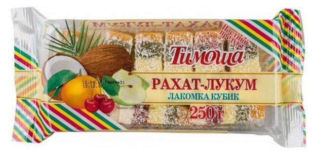 Рахат-лукум Тимоша Лакомка нежный ассорти 250 г 81₽
