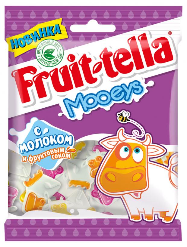 Мармелад жевательный Fruit-tella Молочные коровки, 65 г